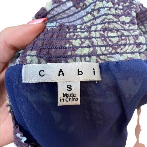 CAbi Silk Lined Twirly Circle Maxi Skirt - Picture 4 of 6